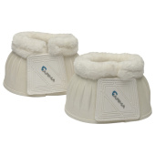 Rubberen Springschoenen met Fleece Voering Wit Rubberen Springschoenen met Fleece Voering Wit