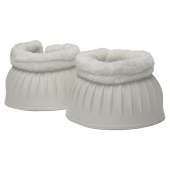 Rubberen Springschoenen met Fleece Voering Wit Rubberen Springschoenen met Fleece Voering Wit