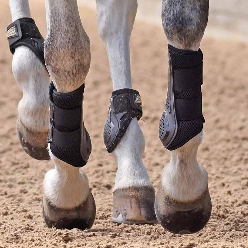 Beenbeschermers Oxi-Zone Air Motion Zwart
