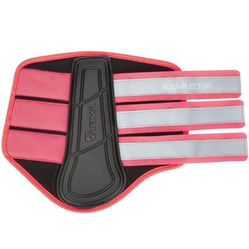 Beenbeschermers Equi-Flector Zwart/Roze