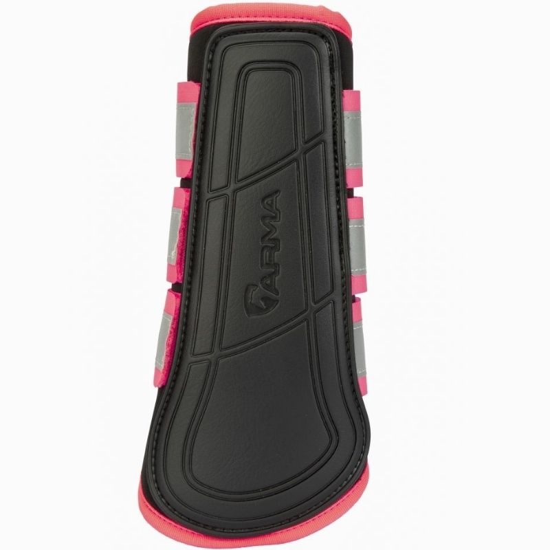 Beenbeschermers Equi-Flector Zwart/Roze