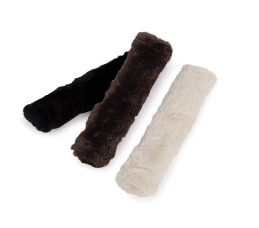 Neusbeschermer in Fleece Bruin