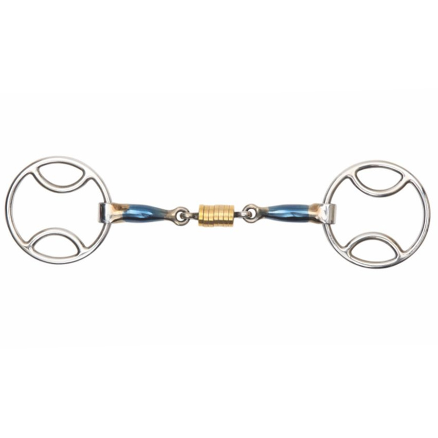 Gagbit met rollen Blue Sweet Iron 3-delig