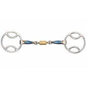 Gagbit met rollen Blue Sweet Iron 3-delig Gagbit met rollen Blue Sweet Iron 3-delig