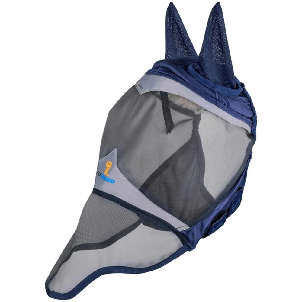 Vliegenmasker Fine Mesh with Ears & Nose Marineblauw