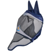 Vliegenmasker Fine Mesh with Ears & Nose Marineblauw Vliegenmasker Fine Mesh with Ears & Nose Marineblauw