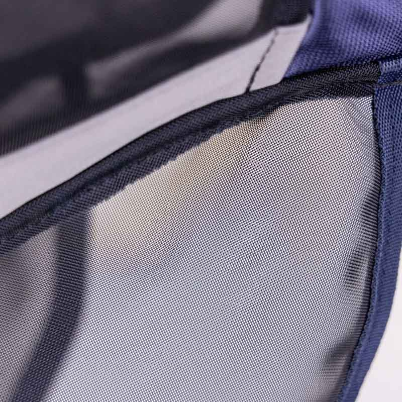Vliegenmasker Fine Mesh with Ears & Nose Marineblauw