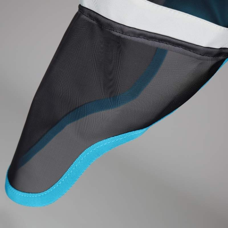 Vliegenmasker zonder Oren met Neus Fine Mesh Teal