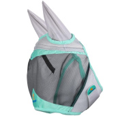 Vliegenmasker Air Motion met oren Turkoois Vliegenmasker Air Motion met oren Turkoois