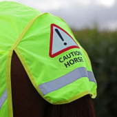 Uitrijdeken Mesh Reflector Geel Uitrijdeken Mesh Reflector Geel