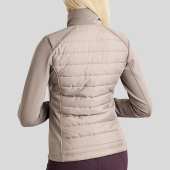 Hybride jas Emma Softshell Pearl Grey Hybride jas Emma Softshell Pearl Grey