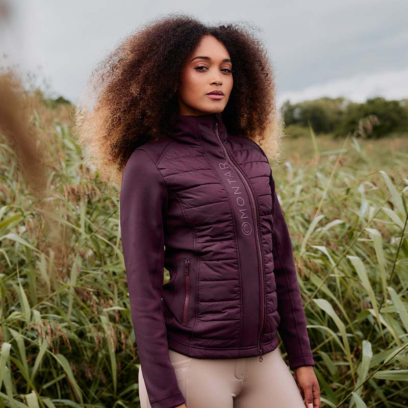 Hybride jas Emma Softshell Fig