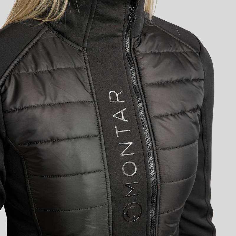 Hybride jas Emma Softshell Zwart