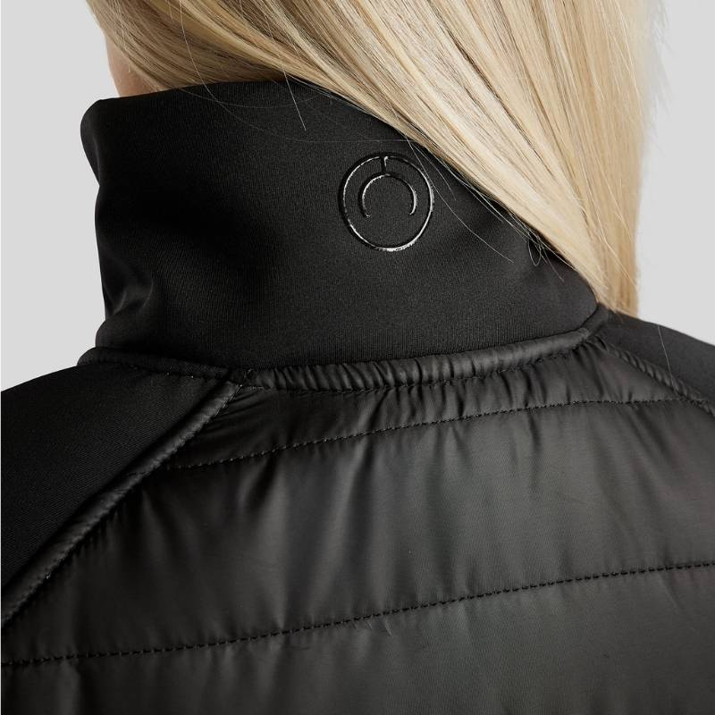 Hybride jas Emma Softshell Zwart