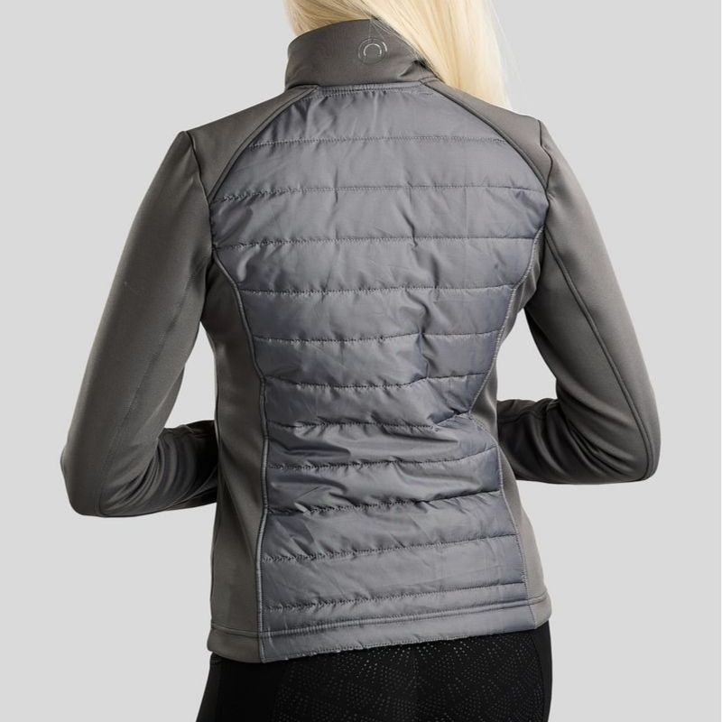 Hybride jas Emma Softshell Grijs