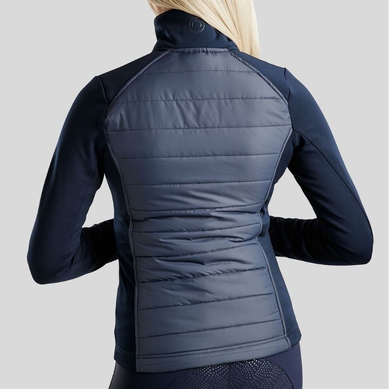 Hybride jas Emma Softshell Marineblauw