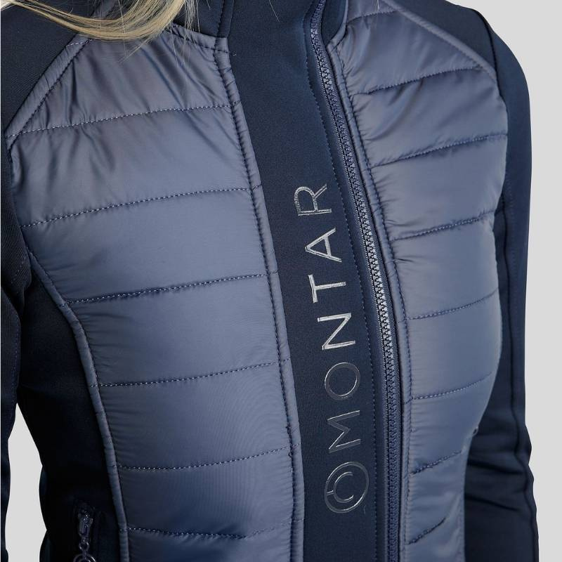 Hybride jas Emma Softshell Marineblauw