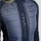 Hybride jas Emma Softshell Marineblauw Hybride jas Emma Softshell Marineblauw