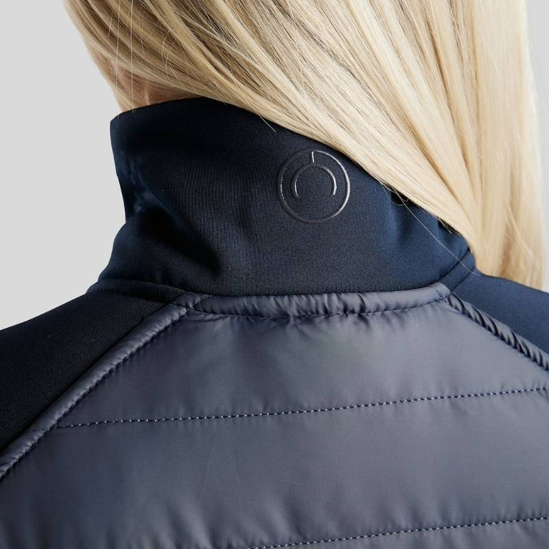 Hybride jas Emma Softshell Marineblauw
