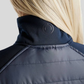 Hybride jas Emma Softshell Marineblauw Hybride jas Emma Softshell Marineblauw