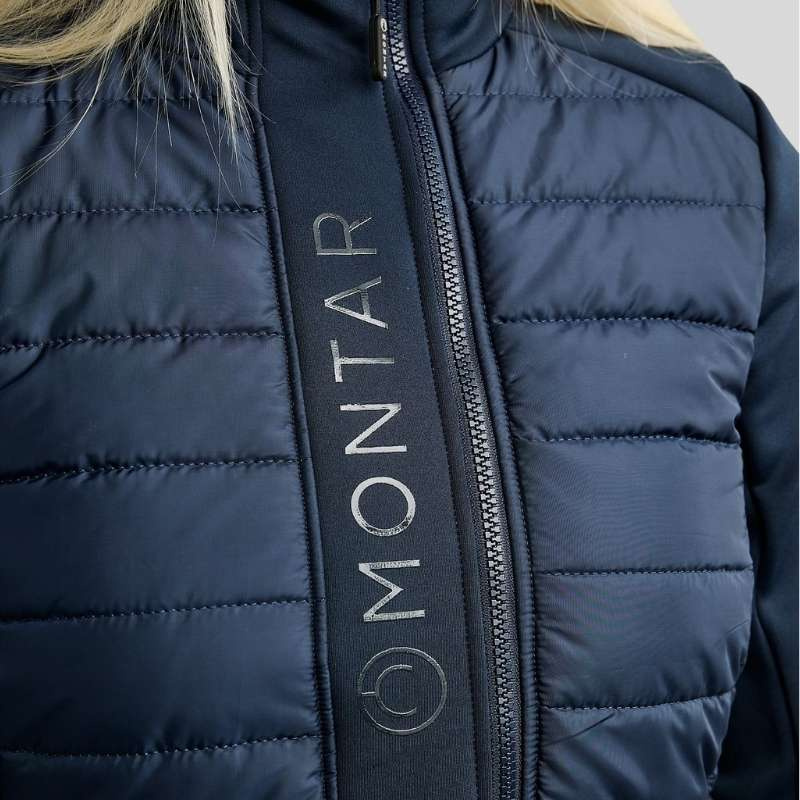 Lange Rijjas Emma Long Softshell Hybrid Marineblauw