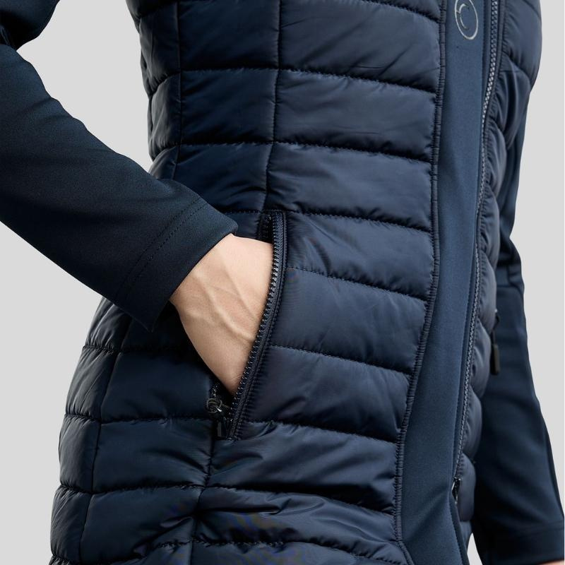Lange Rijjas Emma Long Softshell Hybrid Marineblauw