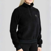 Teddyfleece MoEbba Q-Zip Zwart Teddyfleece MoEbba Q-Zip Zwart