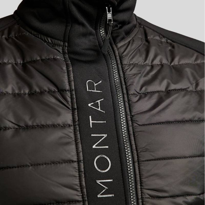 Hybride Jas Heren Emanuel Softshell Zwart