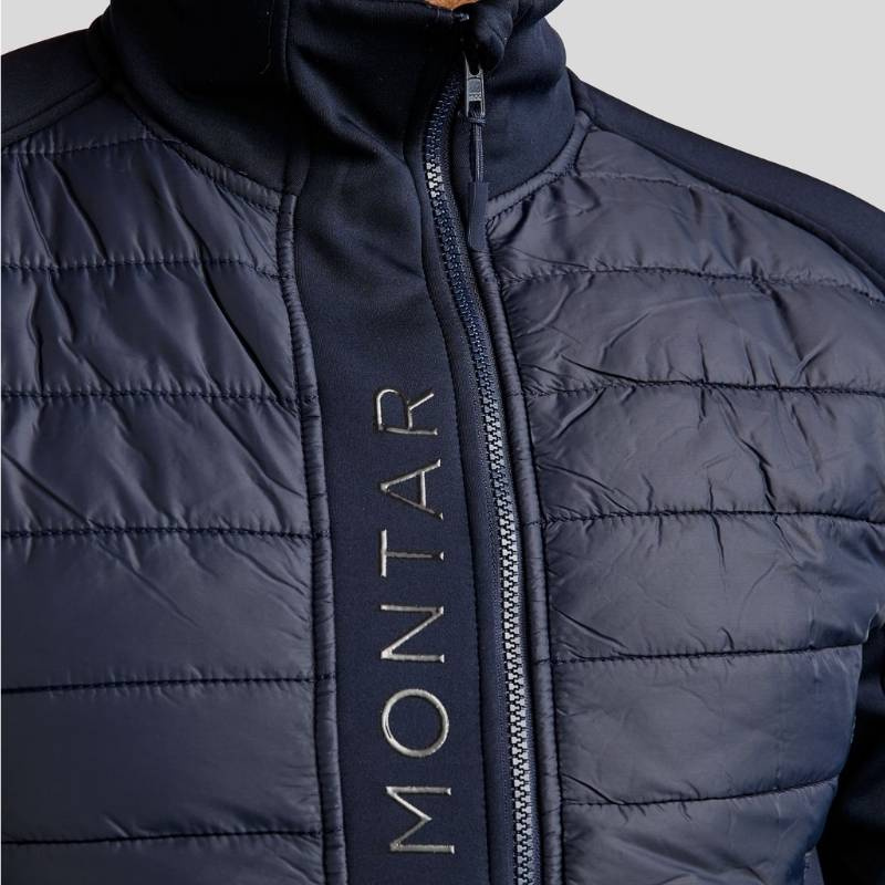 Hybride Jas Heren Emanuel Softshell Marineblauw