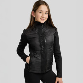 Hybride Jas Kind/Junior Emma Softshell Zwart Hybride Jas Kind/Junior Emma Softshell Zwart