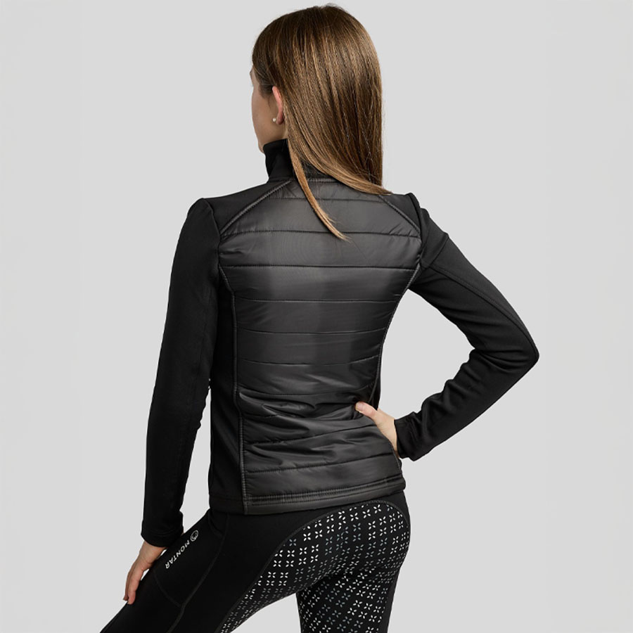 Hybride Jas Kind/Junior Emma Softshell Zwart
