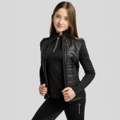 Hybride Jas Kind/Junior Emma Softshell Zwart Hybride Jas Kind/Junior Emma Softshell Zwart