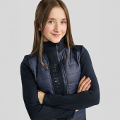 Hybride Jas Kind/Junior Emma Softshell Marineblauw Hybride Jas Kind/Junior Emma Softshell Marineblauw