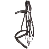 Hoofdstel Gecombineerde Neusriem Soft Collection Zwart Hoofdstel Gecombineerde Neusriem Soft Collection Zwart