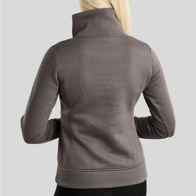 Sweatshirt MoNaja Gun Metal Crystals Grijs