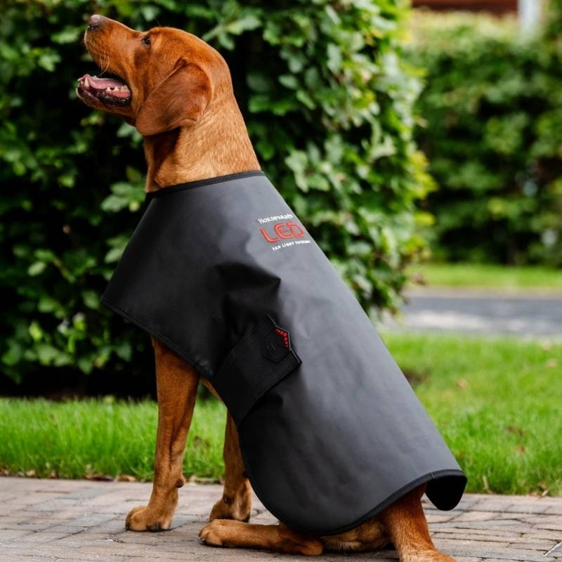 Therapiedeken Hond LED Red Light Therapy Zwart 