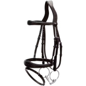 Anatomisch Hoofdstel Gecombineerde Neusriem US Collection Zwart Anatomisch Hoofdstel Gecombineerde Neusriem US Collection Zwart