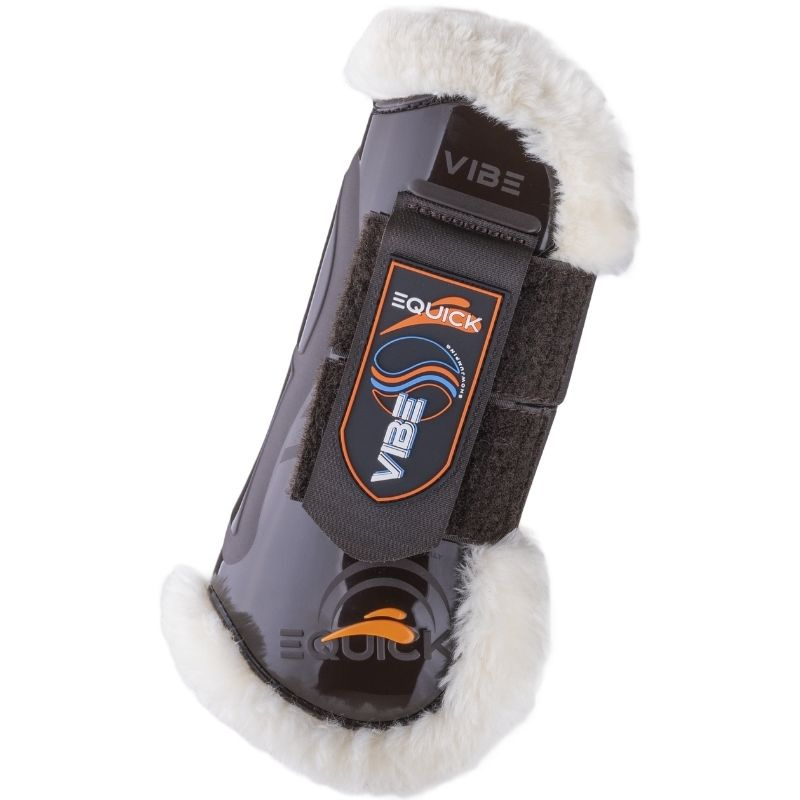 Peesbeschermers Vibe Velcro Fluffy Bruin