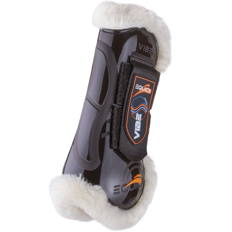Peesbeschermers Vibe Velcro Fluffy Bruin