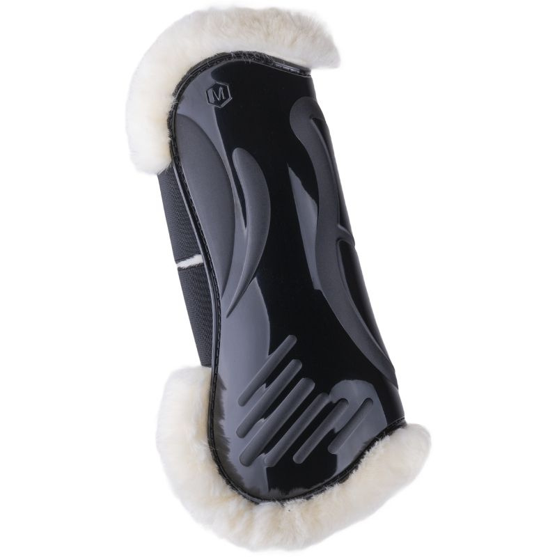 Peesbeschermers Vibe Velcro Fluffy Zwart