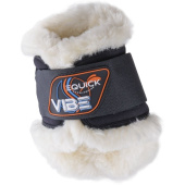 Strijklappen Vibe Velcro Fluffy Zwart Strijklappen Vibe Velcro Fluffy Zwart