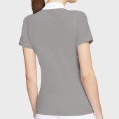 Wedstrijdshirt Leia Crystal SS Lichtgrijs Wedstrijdshirt Leia Crystal SS Lichtgrijs
