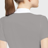 Wedstrijdshirt Leia Crystal SS Lichtgrijs Wedstrijdshirt Leia Crystal SS Lichtgrijs
