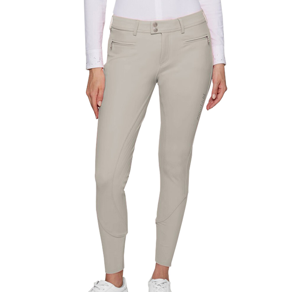 Rijbroek Adele Knee Grip Beige