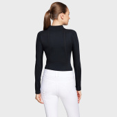 Functioneel shirt Amber 1/2 Zip Zwart Functioneel shirt Amber 1/2 Zip Zwart