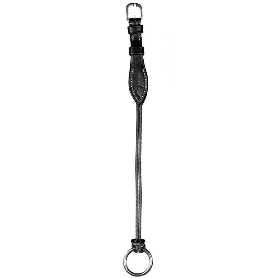 Gagriemen Leer/Nylon WC Zwart