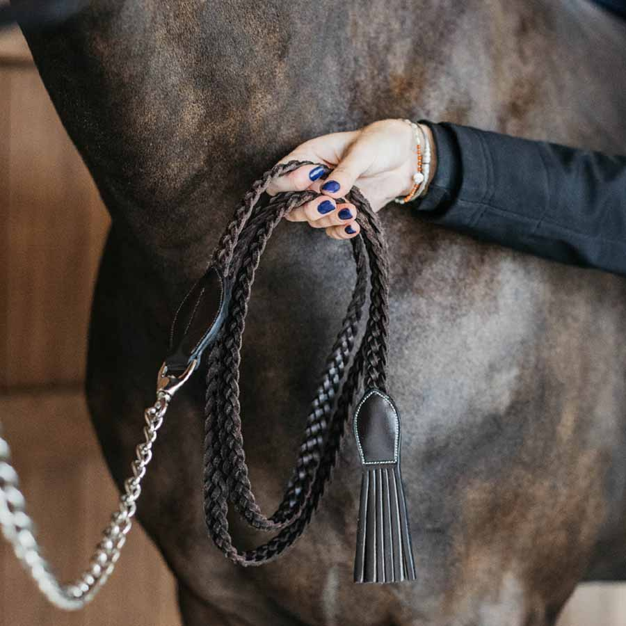 Kettinghalster Plaited Leather WBD Bruin