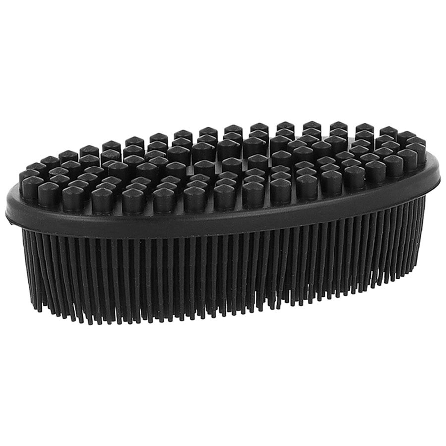 Rubber borstel Essential Zwart