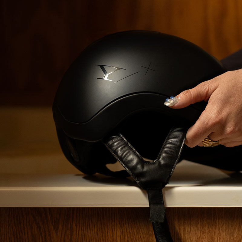 Paardrijcap MIPS Hybrid 2.0 Zwart